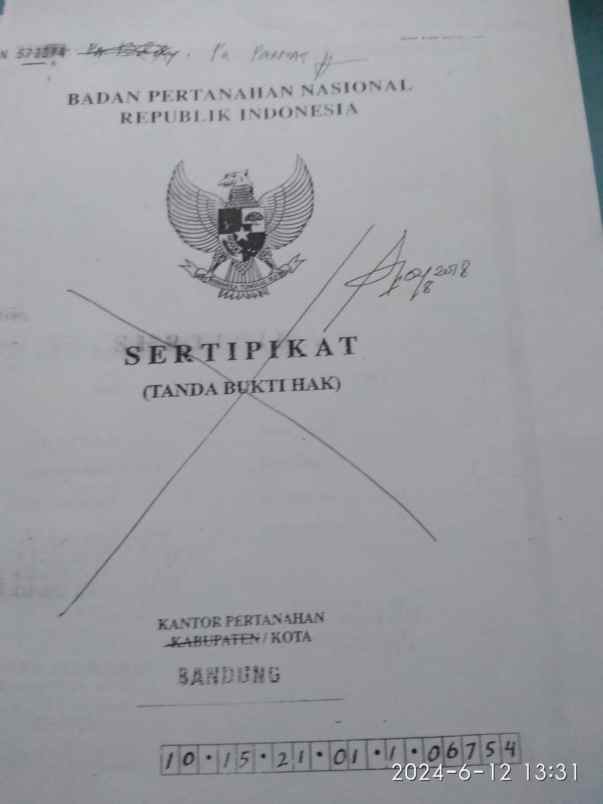 dijual tanah jl pesona arcamanik endah