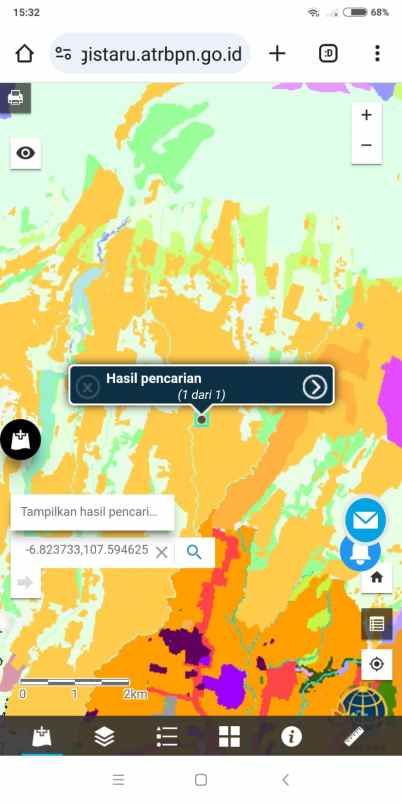 dijual tanah jl sersan bajuri cihideung