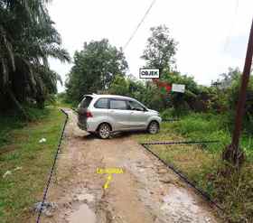 dijual tanah kosong seluas 102 648 m2 banyuasin