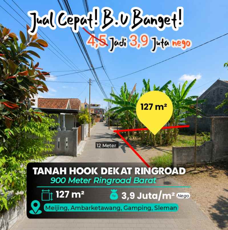 dijual tanah meijing