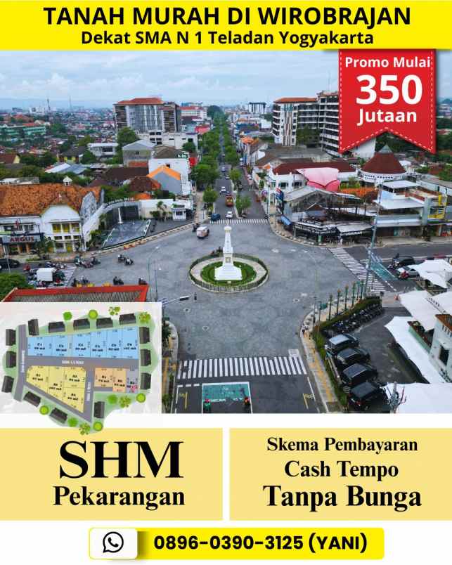 dijual tanah pakuncen wirobrajan di