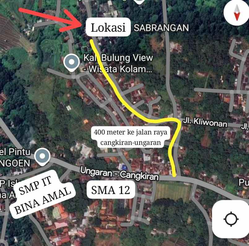 dijual tanah plalangan