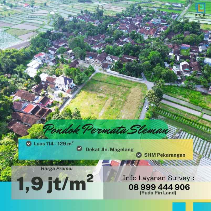 dijual tanah sanggrahan