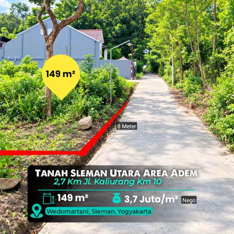 dijual tanah sleman