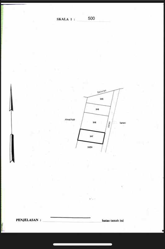 dijual tanah tanjungsari sumurboto semarang