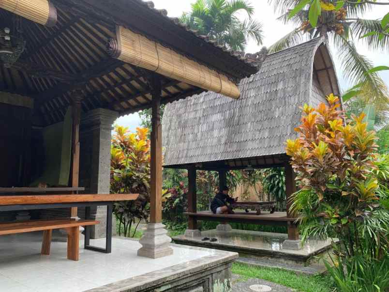 dijual villa tradisional centre ubud gianyar bali bali