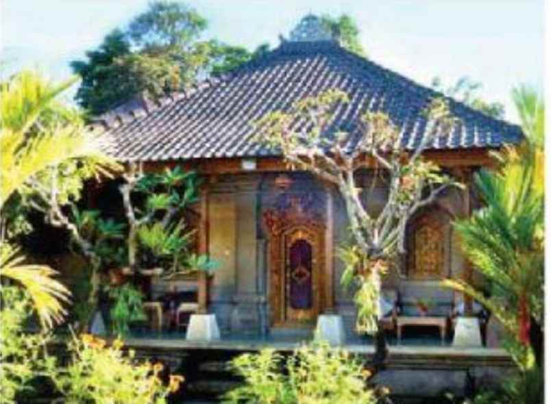 dijual villa tradisional centre ubud gianyar bali bali