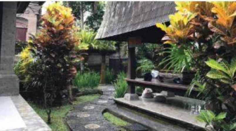 dijual villa tradisional centre ubud gianyar bali bali