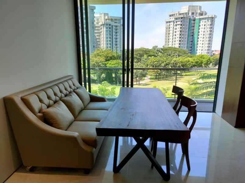 disewakan apartemen rosebay golf view baru gress