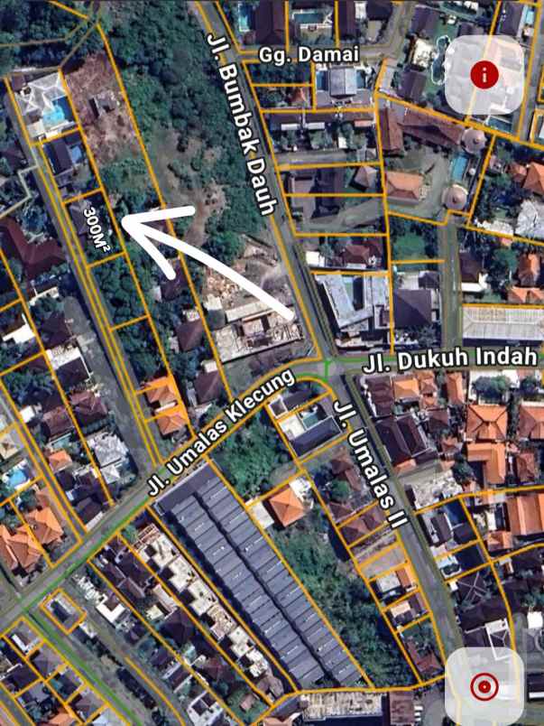 disewakan tanah buluh indah