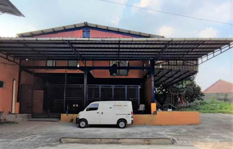 gudang dijual di jati asih bekasi strategis siap usaha