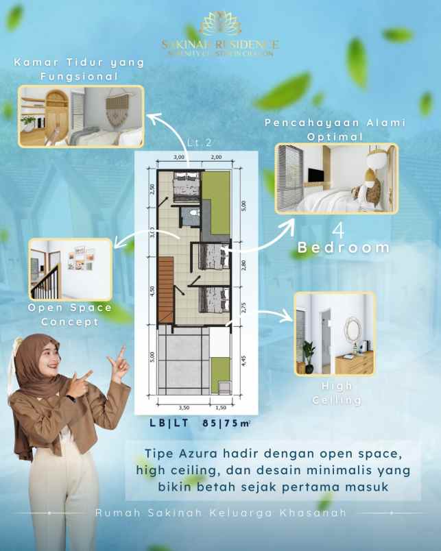 jual bu rumah 2 lantai lokasi super strategis cilegon