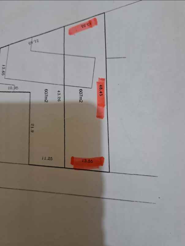 jual cepat tanah komersil hunian di pondok labu