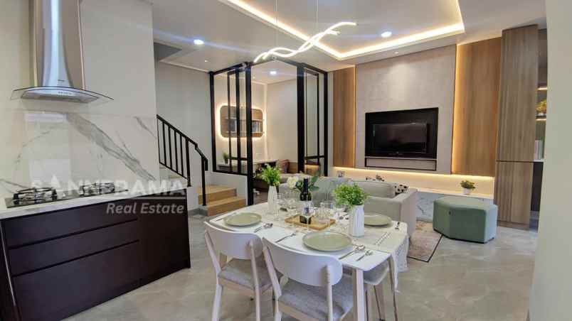 jual rumah 3 lantai siap huni di tangerang selatan