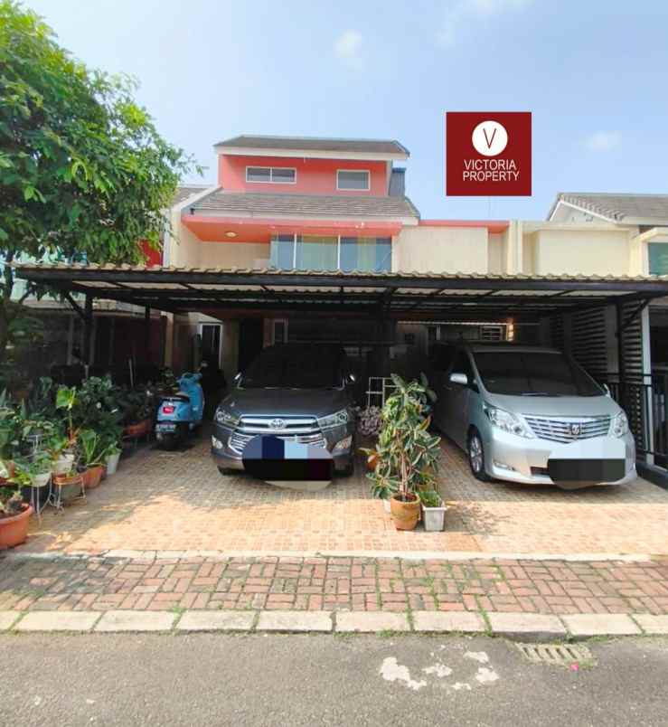 jual rumah siap huni 2 5 lantai citra gran cibubur