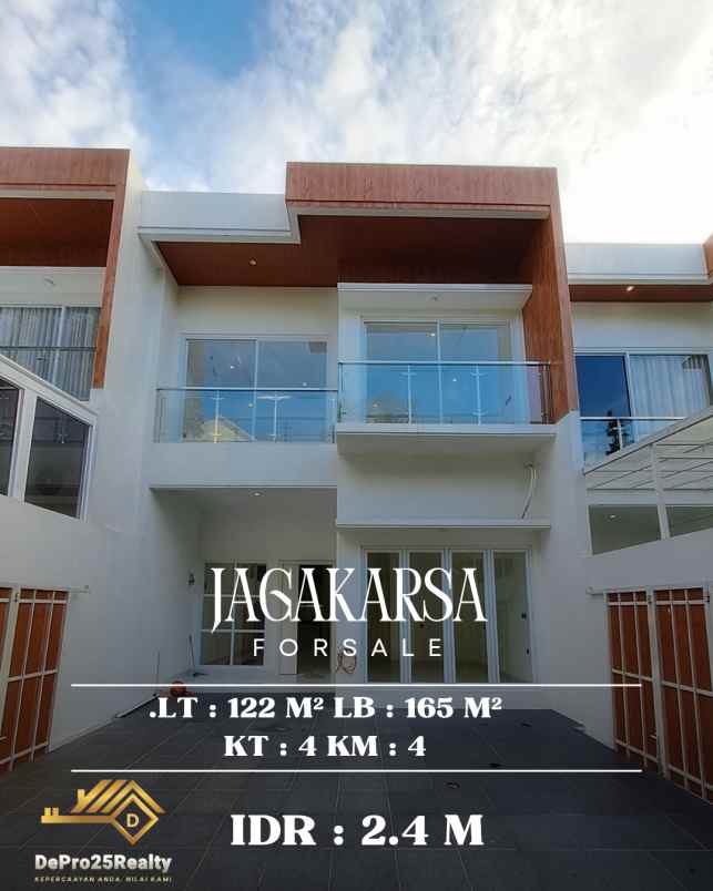 jual rumah siap huni di komplek dki jagakarsa