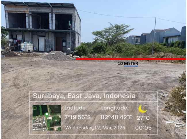 jual tanah kavling shm