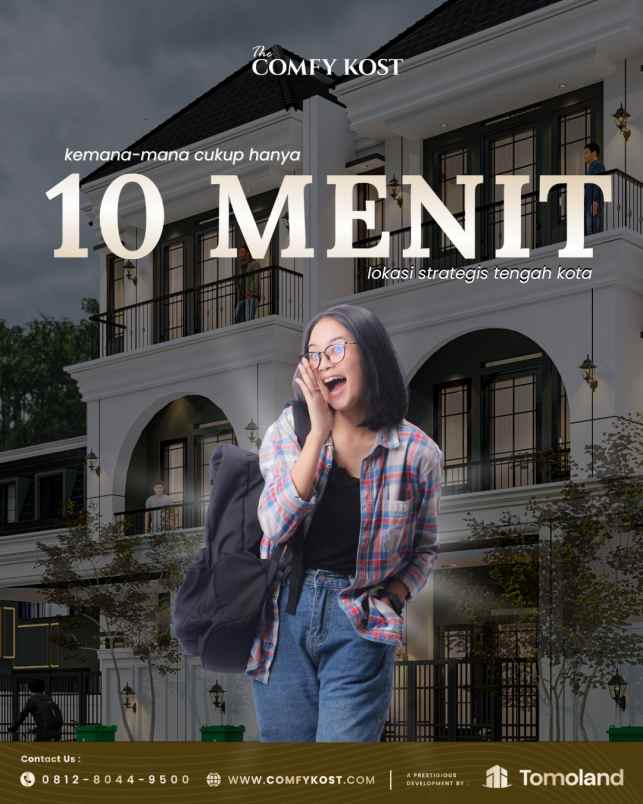 kost siap operasional 8 kamar dekat ub harga 1m an