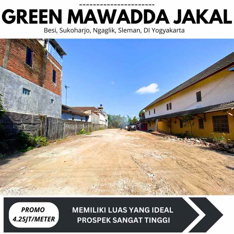 pekarangan murah strategis timur jakal km 13 5