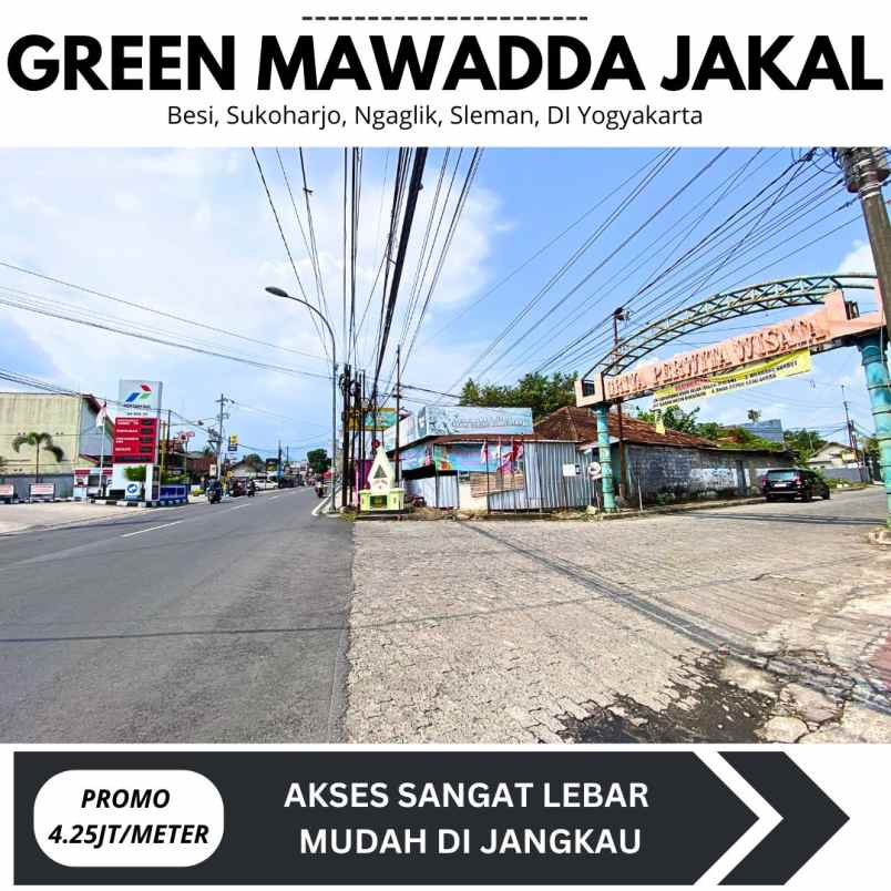 pekarangan murah strategis timur jakal km 13 5