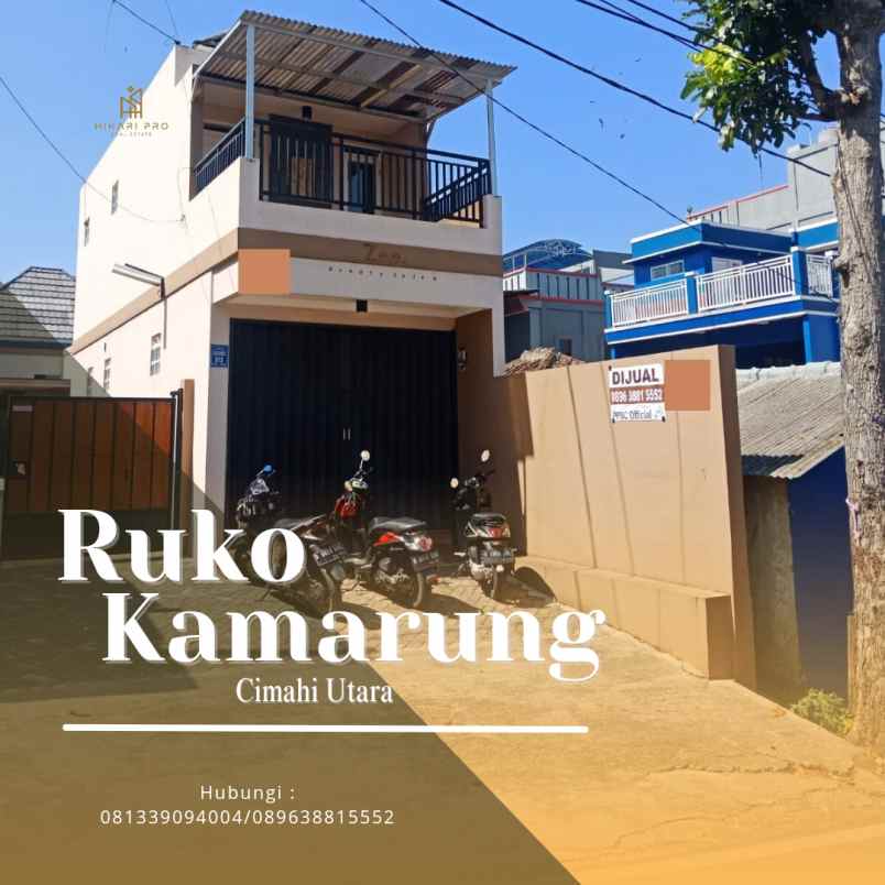 ruko potensial di kamarung mainroad cimahi