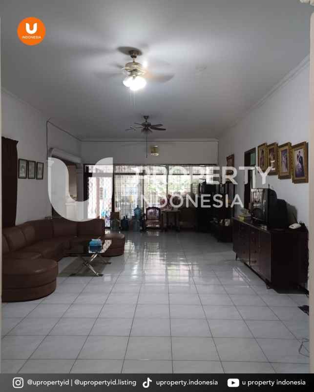 rumah 1 5 lantai kertajaya indah f surabaya