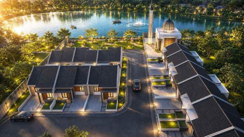 rumah 2 kamar tidur view waduk saguling batujajar