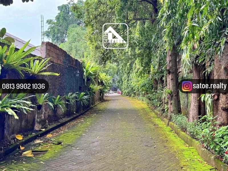 rumah cantik ala resort terluas di lebak bulus raya