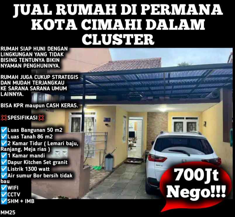 rumah cluster citeureup cimahi kbb dekat parahyangan