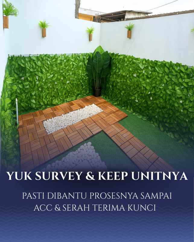 rumah cluster hanya 500 ribu all in di kota bekasi