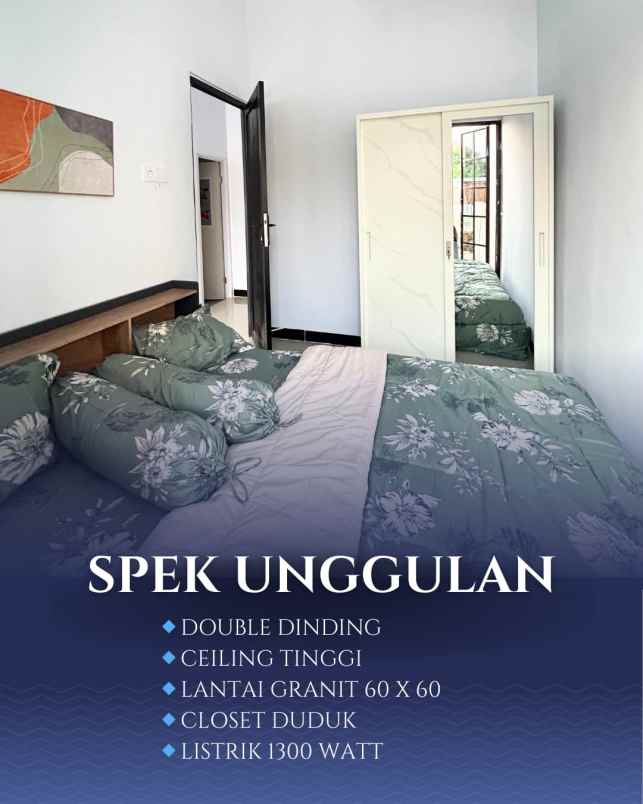 rumah cluster hanya 500 ribu all in di kota bekasi