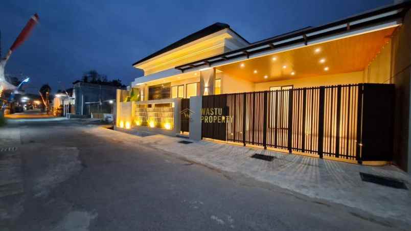 rumah desain modern di jogja utara sleman