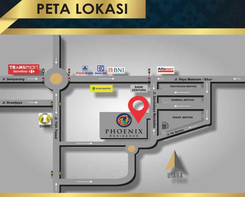 rumah jalan sandubaya mandalika