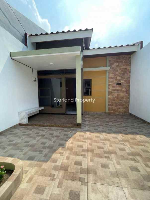 rumah minimalis modern 1 lantai di area bintaro