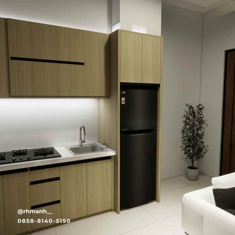 rumah murah modern tropis