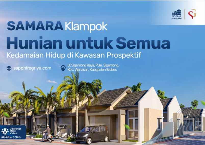 rumah sapphire brebes murah