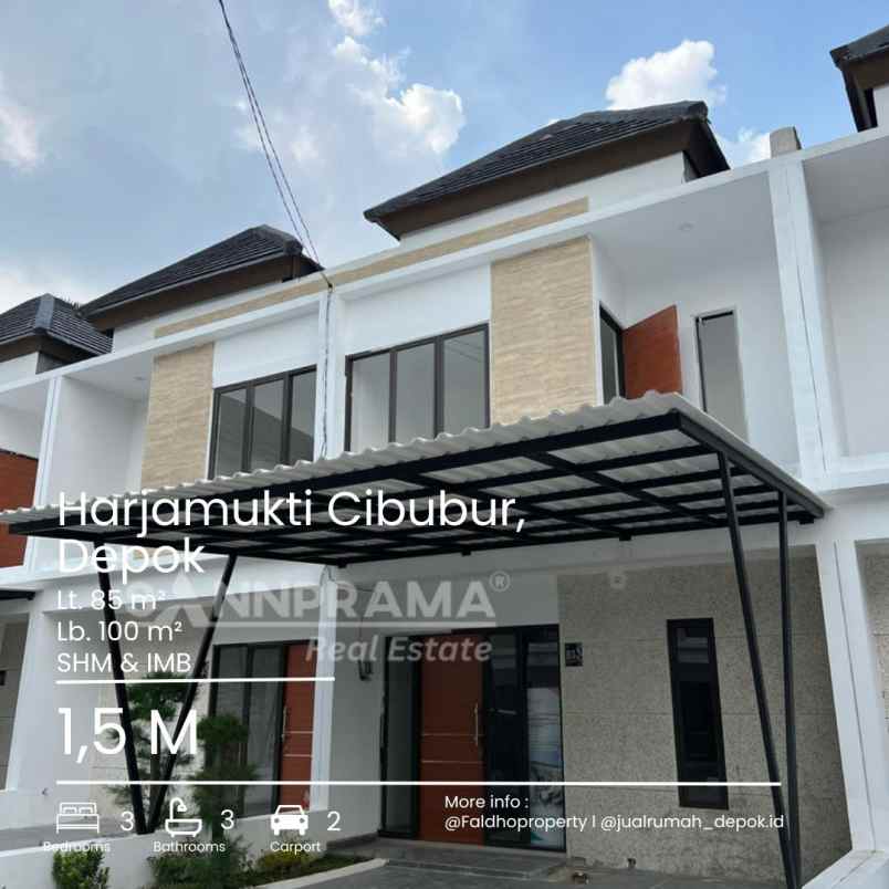 rumah strategis akses tol cibubur