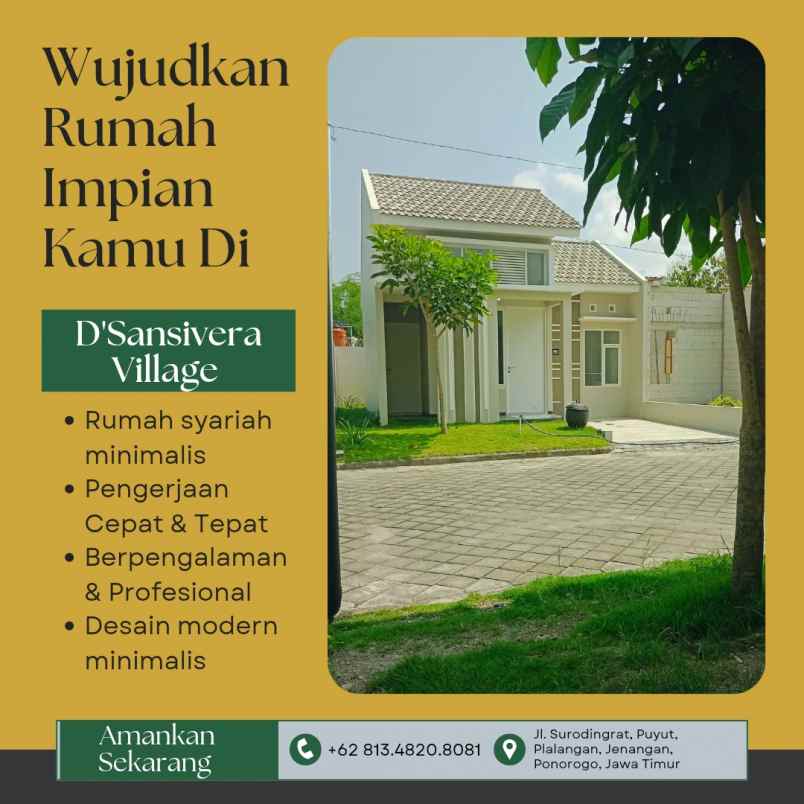 rumah syariah di ponorogo