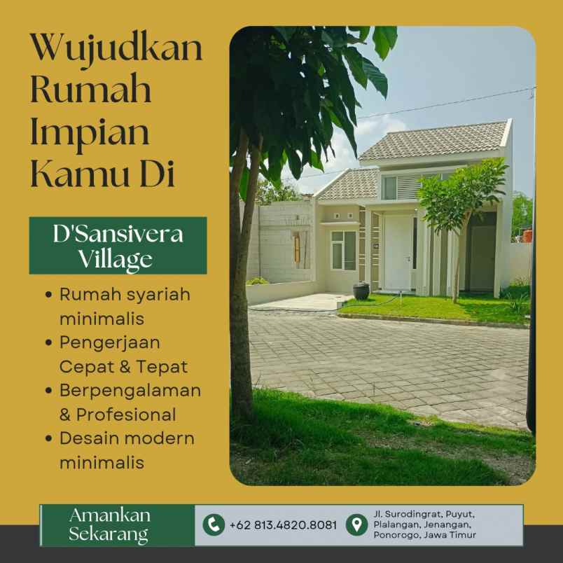 rumah syariah di ponorogo