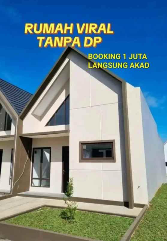 rumah tanpa dp di curug tangerang