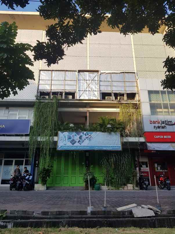 sewa ruko 4 lantai raya merr surabaya