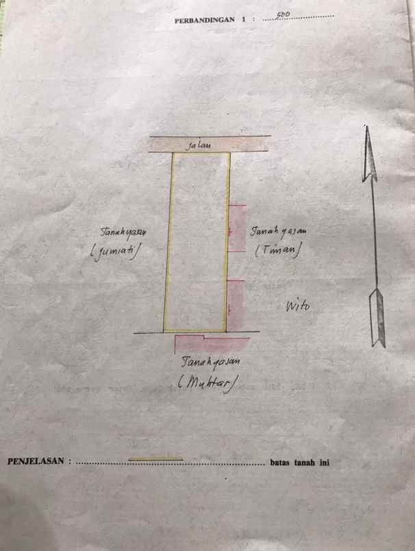 tanah jl durian banyumanik semarang