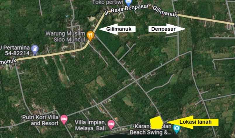 tanah kavling beach front jembrana negara bali dijual