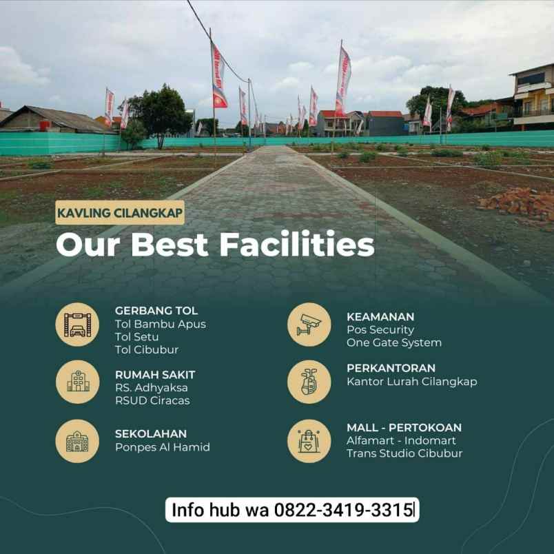 tanah kavling cilangkap jakarta timur dekat tol