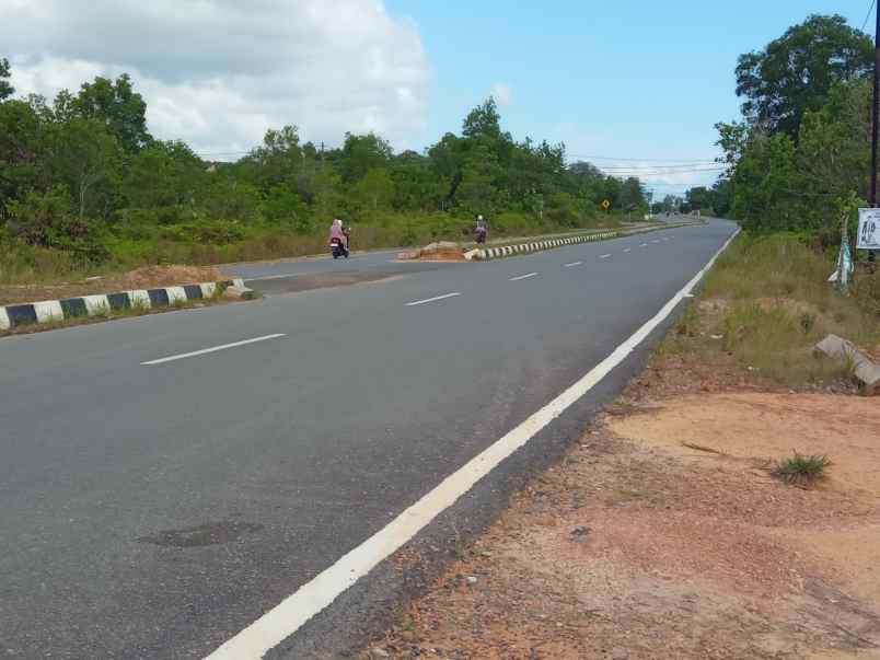 tanah kavling lintas timur sungai lekop shm