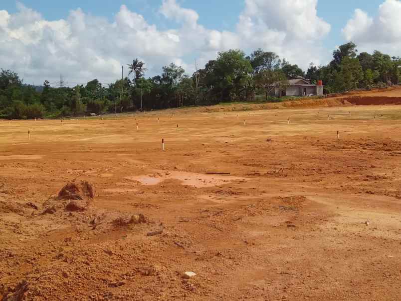 tanah kavling lintas timur sungai lekop shm