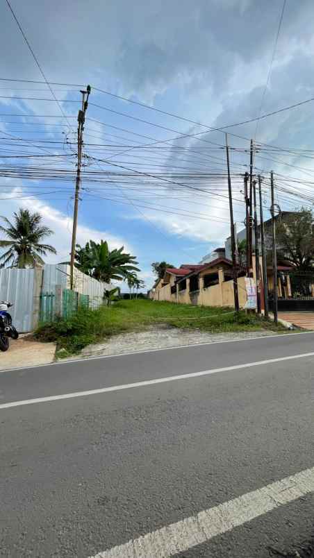 tanah pinggir jalan sako jl sukatani 1 shm