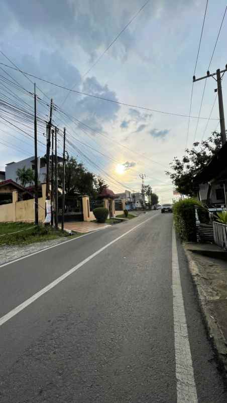 tanah pinggir jalan sako jl sukatani 1 shm