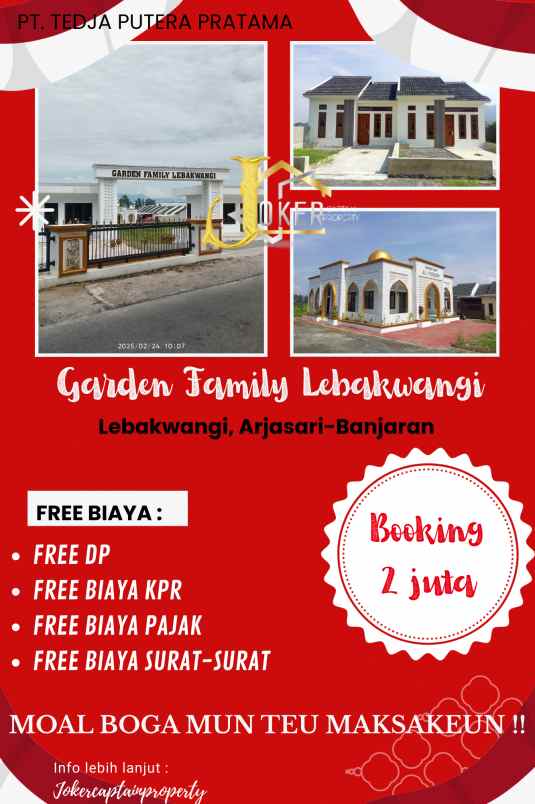 yang murah dan bagus ready stok siap huni tanpa dp