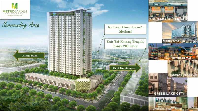 apartemen parung jaya karang tengah